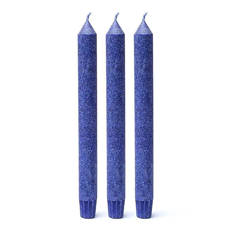 Fairtrade Sustainable Palm Wax Scented Dinner Candles (Chakra & Black Forest Collection)