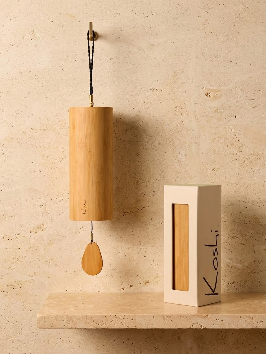 Authentic Koshi Wind Chime (Handcrafted Bamboo Sound Healing Instrument)