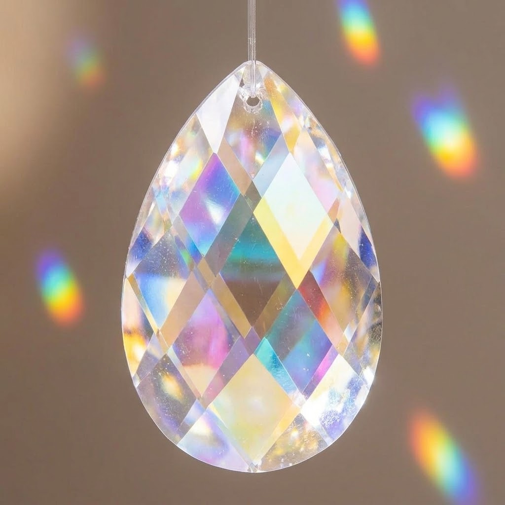 Glass Crystal Rainbow (Teardrop and Sphere Shapes)
