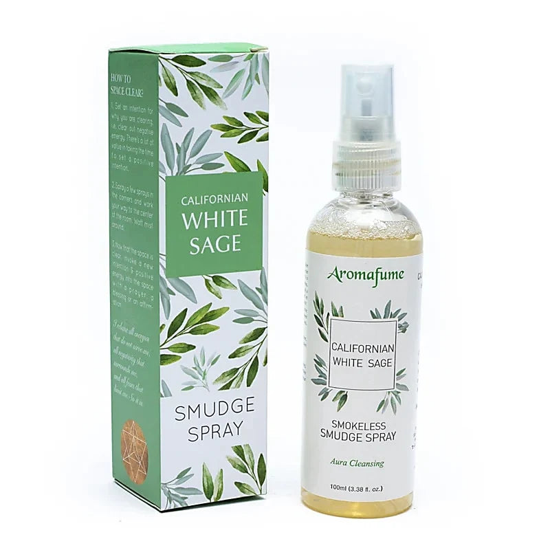 Aromafume Smokeless Smudge Spray (100ml) - Aura Cleansing and Space Clearing Mist&nbsp;&nbsp;