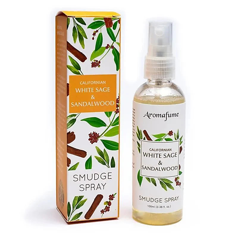 Aromafume Smokeless Smudge Spray (100ml) - Aura Cleansing and Space Clearing Mist&nbsp;&nbsp;